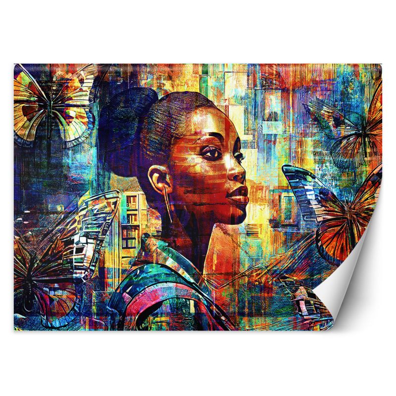 Fototapeta Feeby Afrykańska Kobieta Glamour 350x245 1 szt