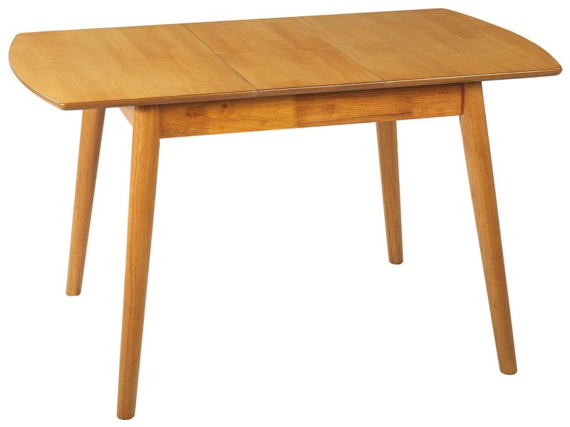 Stół do jadalni rozkładany Toms Brązowy 100/130 cm 80 cm Drewno 1 szt.