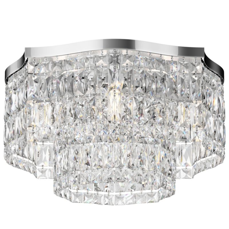 Lampa sufitowa wisząca Maytoni Dune 2055 chromowana transparentna kryształowa 6xE14 x 60W 1 szt.