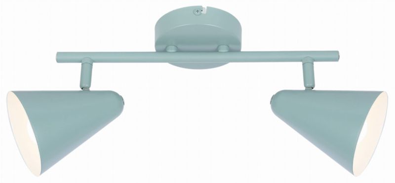 Oprawa sufitowa Candellux Amor szaro-biały 2 x E14 x 40W IP20 wym: 42 x 10 cm - 1 szt.