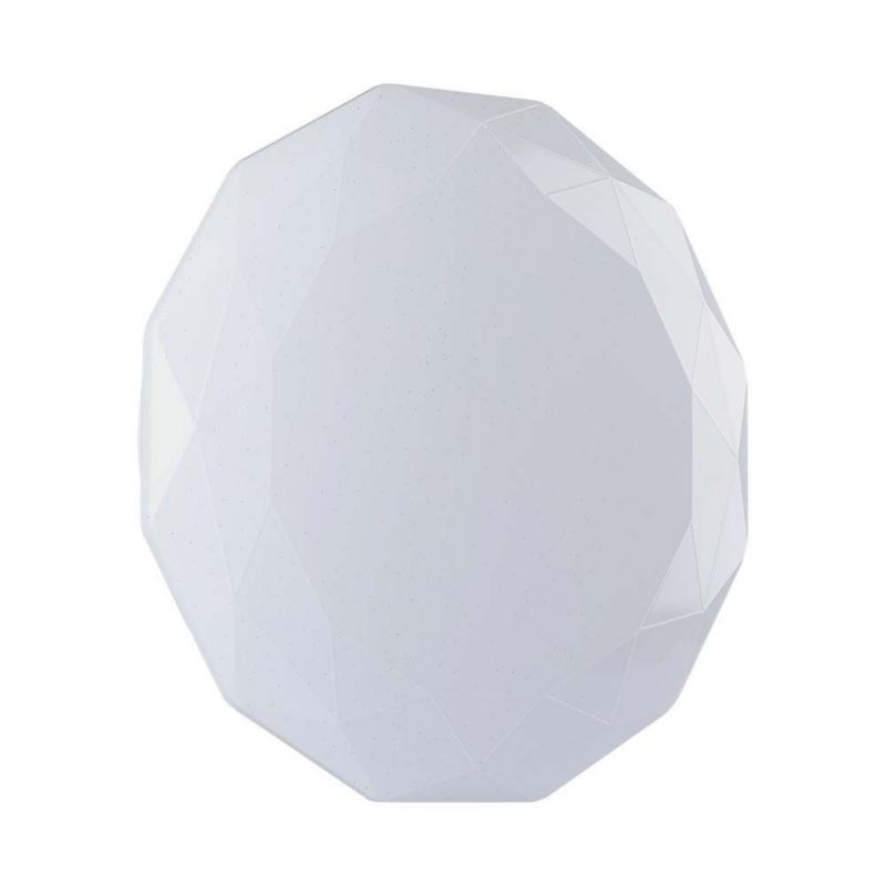 Plafon sufitowy nowoczesny V-TAC biały LED 60W 2700K-6400K 6000lm IP20 wym: 7,5 x 50 x 50 cm tworzywo sztuczne - 1 szt.