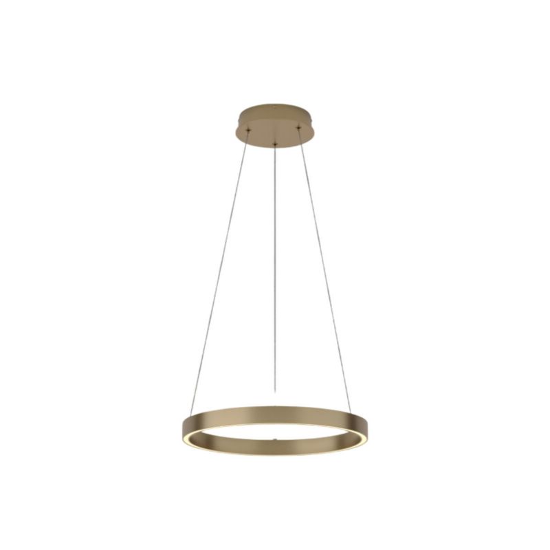 Lampa wisząca Maytoni Rim mosiężno-złota wym: 120 x 40 x 40 cm wbudowany LED 25W 1 szt.