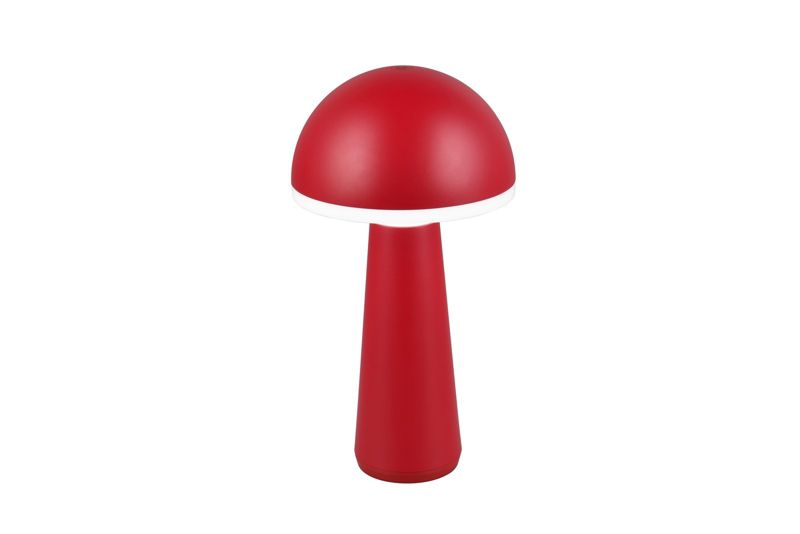 Lampka stołowa RL Fungo czerwona LED 2W 3000K - 5000K 200lm IP54 wym: 31 x 16 x 16 cm aluminium - 1 szt.