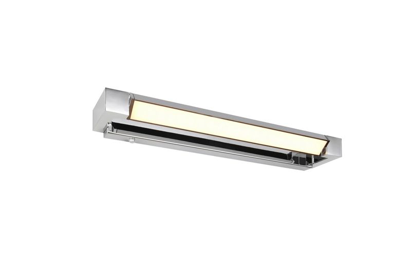 Kinkiet ścienny Trio Fabrizio srebrny nad lustro LED 9W 2300K-4000K 1000lm IP44 wym: 6 x 50 cm - 1 szt.