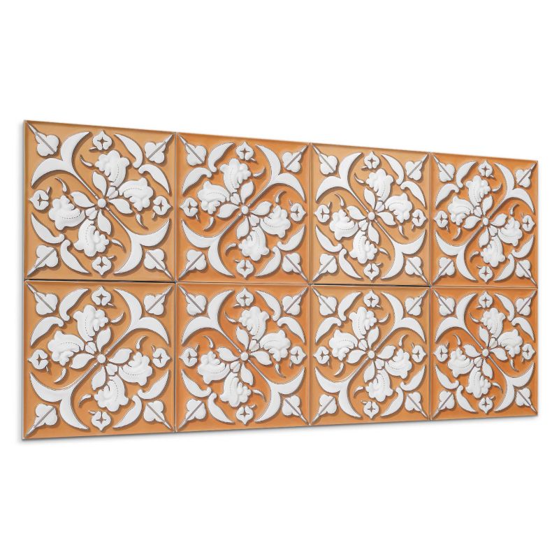 Kafelki samoprzylepne Wallfluent 60x30 cm Motyw florystyczny w eleganckim wydaniu 6 szt.