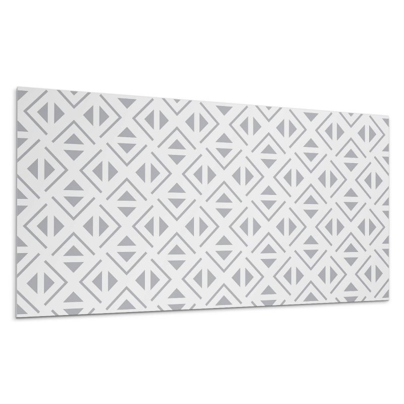 Kafelki samoprzylepne Wallfluent 60x30 cm Wzór geometryczny w kwadratach 6 szt.