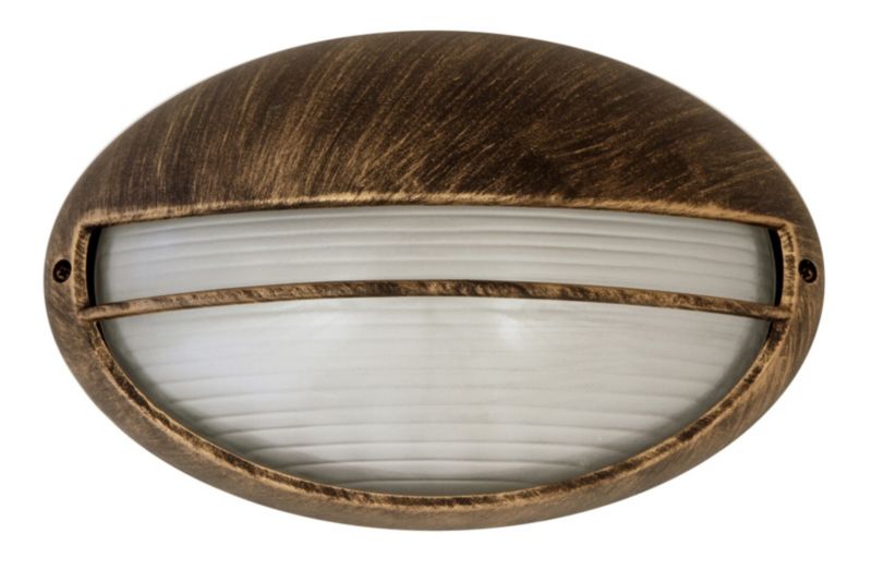 Kinkiet ścienny zewnętrzny Rabalux Hektor antyczne złoto 1 x E27 x 100W IP54 wym: 20,6 x 32 x 12,5 cm - 1 szt.