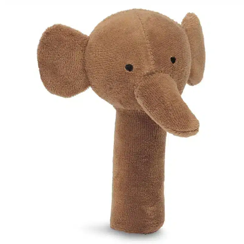 Grzechotka miękka Elephant CARAMEL Jollein BBTB