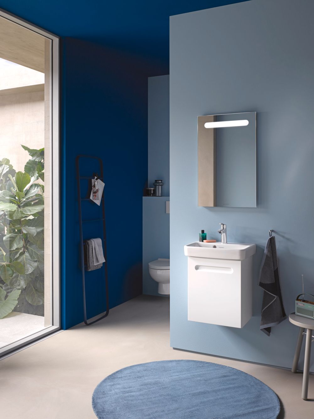 Duravit No.1 szafka 44 cm podumywalkowa wisząca lewa biały mat N14267L18180000 - Wysyłka w 24h