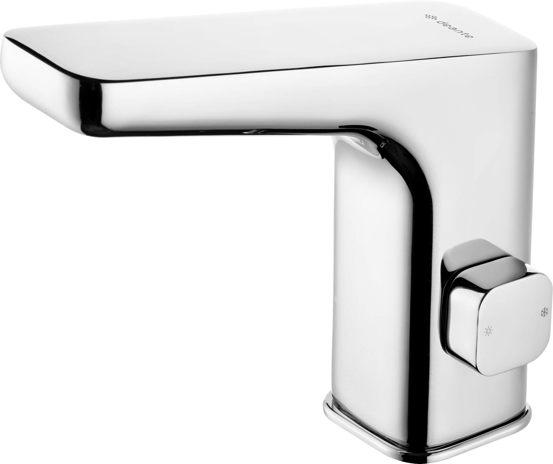 Deante Hiacynt bateria umywalkowa stojąca elektroniczna chrom BQH_029R - Wysyłka w 24h