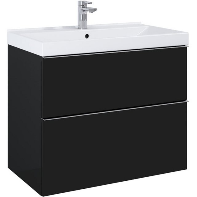 ELITA Szafka podumywalkowa LOOK 80 2S black matt 168106