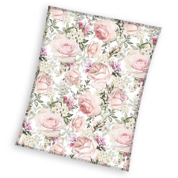 Koc z mikrofibry CORAL 130x170 wz. KNL221090-KOC-H