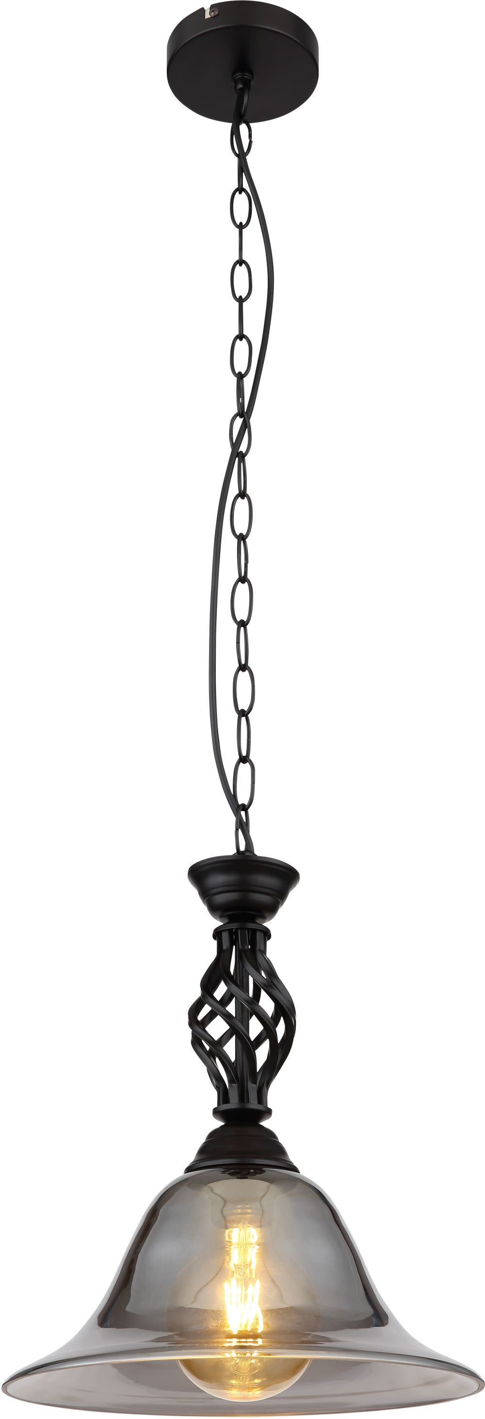 Darmowa Dostawa - Lampa wisząca 1x60 W czarny Globo Lighting Gonny 60298H