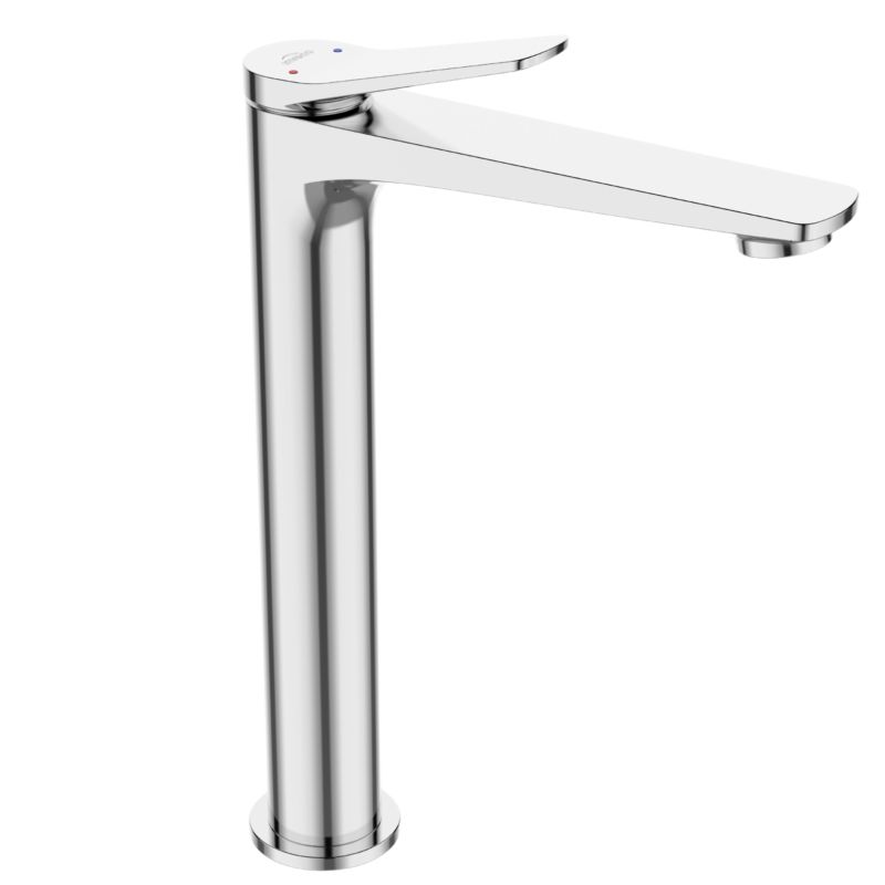 Bateria umywalkowa wysoka Invena Nestos, Chrom 1 szt.