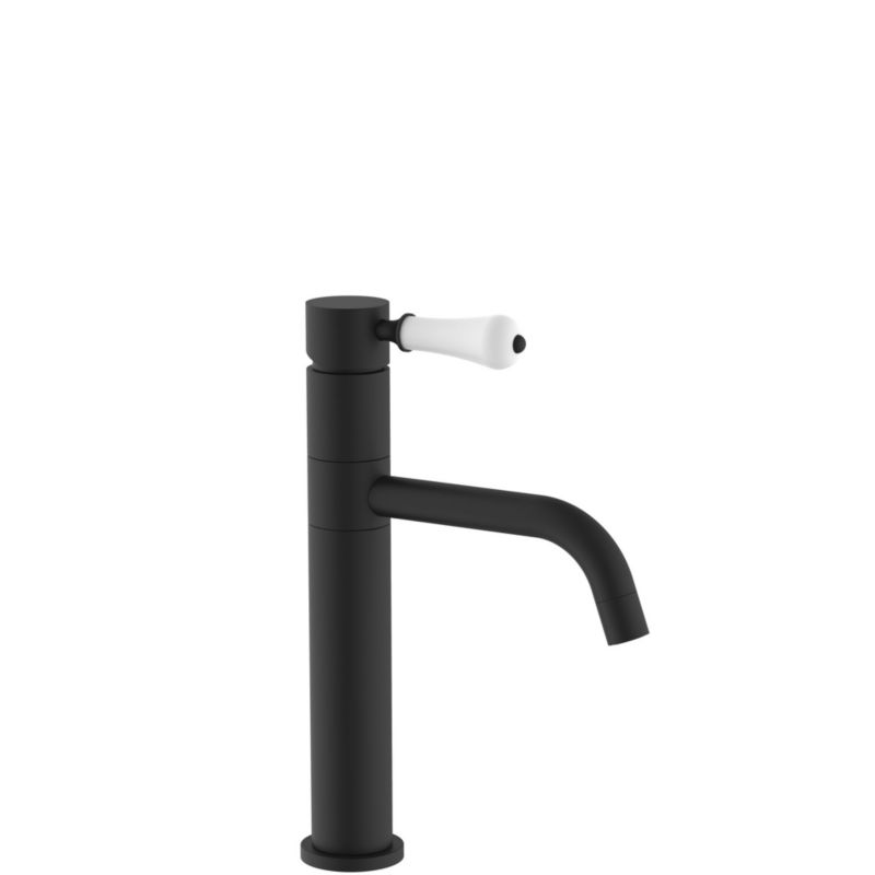 Bateria Umywalkowa Rea Serra Niska Czarny 13X13X25Cm 1 Szt