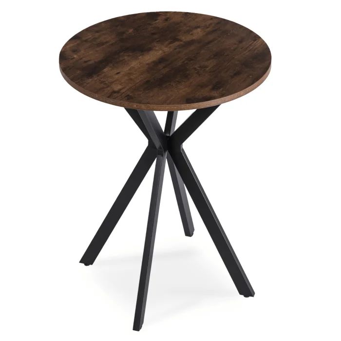 Stół Okrągły Lauren 60 cm Mebel Elite Do Salonu Jadalni Kuchni Rustykalny 1 szt