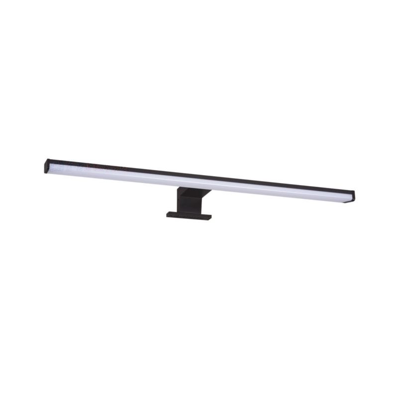 Kinkiet ścienny Kanlux Astim czarno-biały LED 12W 4000K 910lm IP44 wym: 4,4 x 60 x 10 cm - 1 szt.