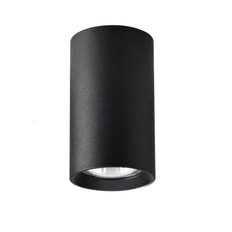 Spot oprawa sufitowa Light Prestige Manacor czarny 1 x GU10 x 50W IP20 wym: 13 x 6 x 6 cm - 1 szt.