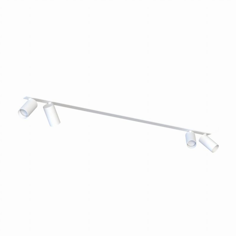 Oprawa wpuszczana Nowodvorski Lighting Mono Surface biała ruchoma 4 x GU10 x 10W IP20 wym: 11 x 20 x 130 cm Listwa - 1 szt.