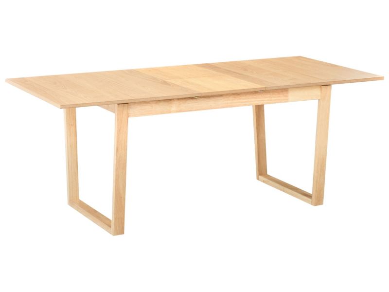 Stół do jadalni rozkładany Camden Jesion jasny 160/200 cm 95 cm 1 szt.