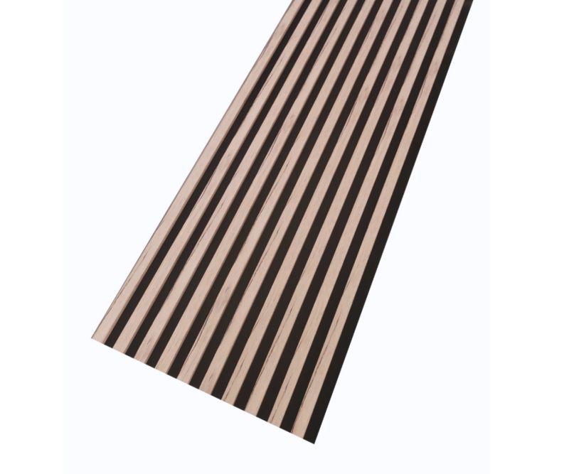 Lamele na czarnym filcu 26,5 x 275 cm Mebano PRO dąb sanremo jasny 2 szt.