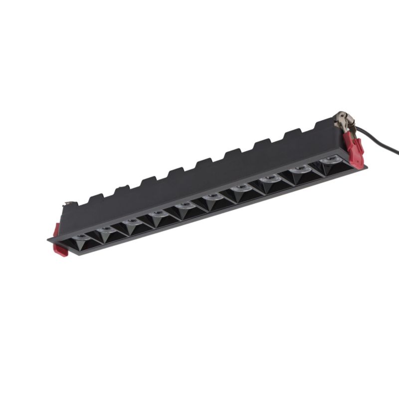 Oprawa sufitowa wpuszczana Nowodvorski Lighting Midi czarna LED 40W 4000K 3300lm IP20 wym: 4,9 x 5,4 cm prostokątna - 1 szt.