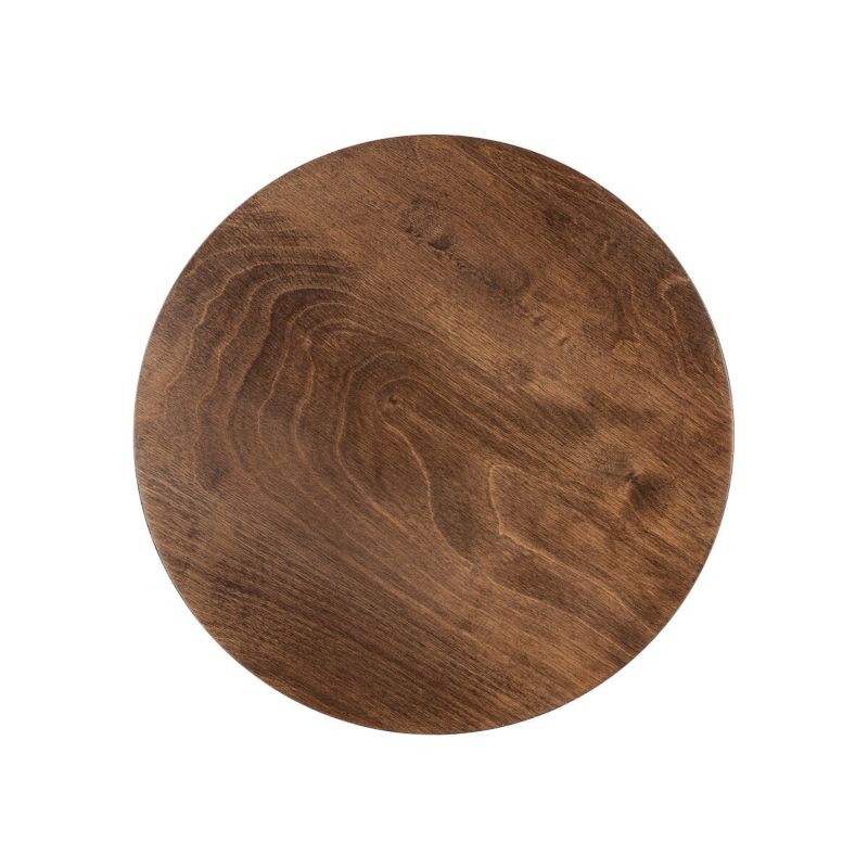 Kinkiet ścienny Nowodvorski Lighting Ring Timber Led ciemne drewno-czarny LED 13W 3000K 160lm IP20 wym: 35 x 35 x 3,5 cm - 1 szt.