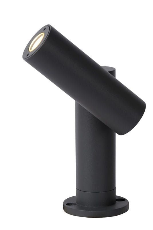 Kinkiet ścienny zewnętrzny Lucide Tatum antracyt LED 4.5W 3000K 417lm IP65 wym: 13 x 10,5 x 14 cm aluminium - 1 szt.