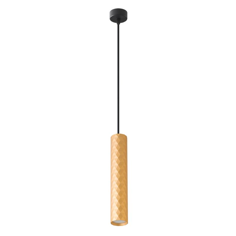 Lampa wisząca tuba MasterLED Glamour LED GU10 nowoczesna loft 132,5 cm IP20 złota 1 szt.