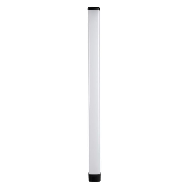 Kinkiet ścienny Kanlux Akvo czarno-biały do łazienki z włącznikiem LED 20W 4000K 2300lm IP44 wym: 80 x 5,7 x 7 cm - 1 szt.