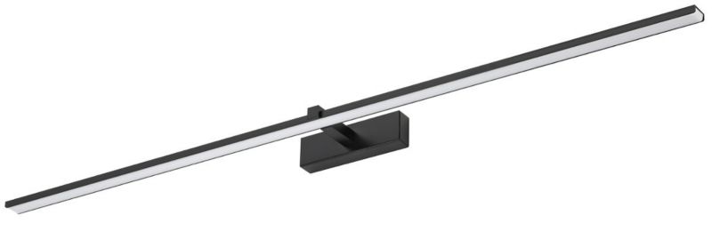 Kinkiet ścienny IdeaLED Venus czarno-biały nad lustro LED 24W 4200K 1640lm IP44 wym: 5 x 120 x 13 cm - 1 szt.