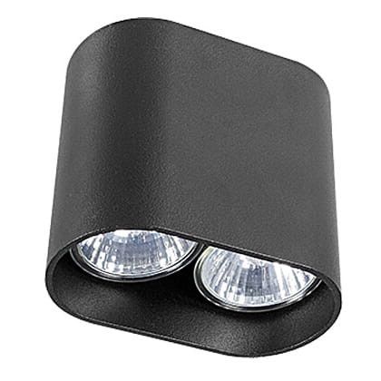 Spot sufitowy Nowodvorski Lighting Pag czarny 2 x GU10 x 35W IP20 wym: 11 x 6 cm - 1 szt.