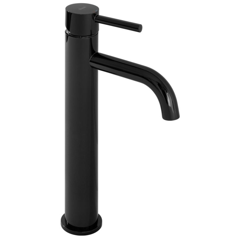 Bateria Umywalkowa Rea Lugano Wysoka Czarny 18X5X28Cm 1 Szt