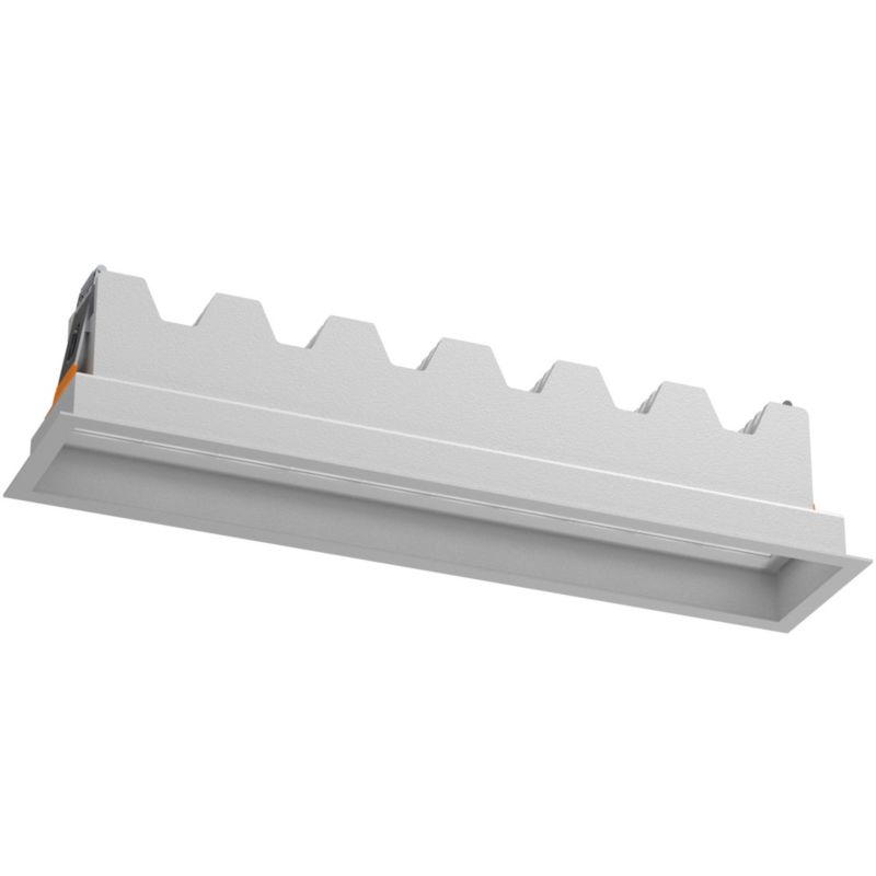Oprawa sufitowa wpuszczana Brosline A-Glare biała LED 20W 3000K 1600lm IP20 wym: 7 x 31,6 x 6,5 cm prostokątna - 1 szt.