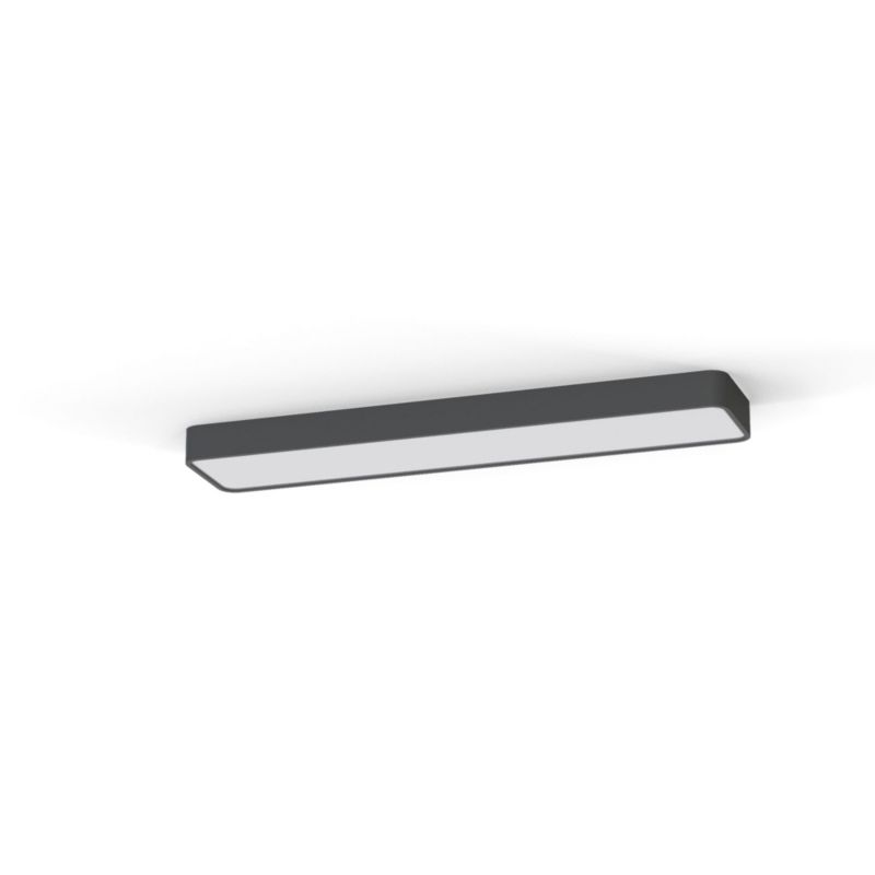 Plafon Nowodvorski Lighting Soft grafitowo-biały 2 x T8/G13 x 16W IP20 wym: 6 x 20 x 93,5 cm - 1 szt.
