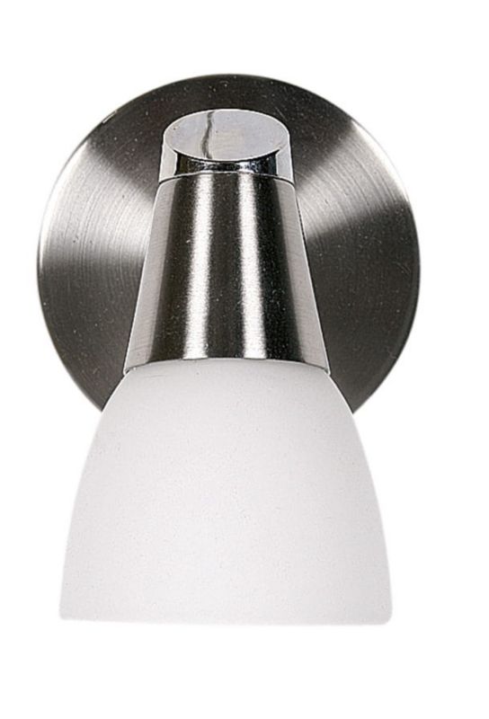 Kinkiet ścienny Candellux Selia srebrno-biały 1 x G9 x 40W IP20 wym: 11 x 9 x 14 cm - 1 szt.