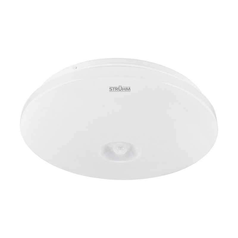 Plafon sufitowy Struhm Winyl biały LED 18W 4000K 1260lm IP20 wym: 6,5 x 32,5 x 32,5 cm tworzywo sztuczne - 1 szt.