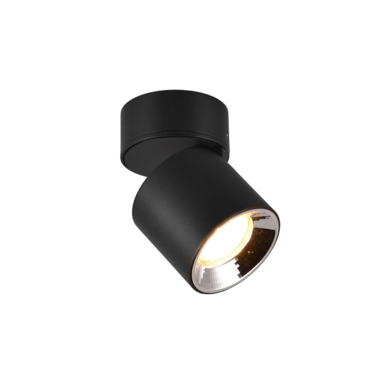 Reflektor sufitowy Trio Guayana czarny 1 x GU10 x 10W IP20 wym: 12 x 8,7 x 8,7 cm - 1 szt.