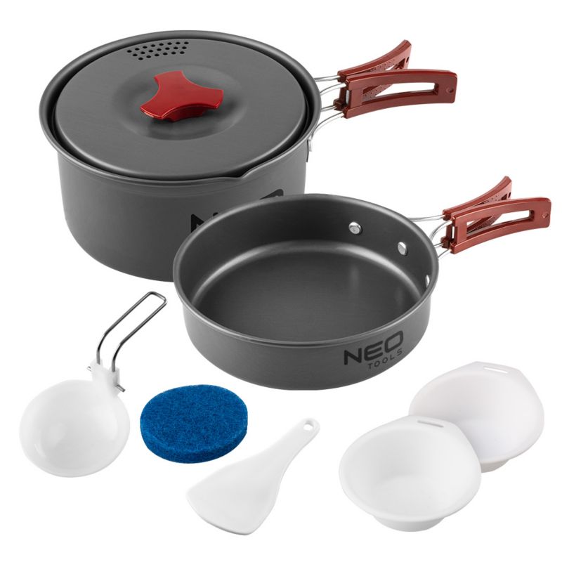 Naczynia turystyczne NEO TOOLS 7 w 1 1 szt