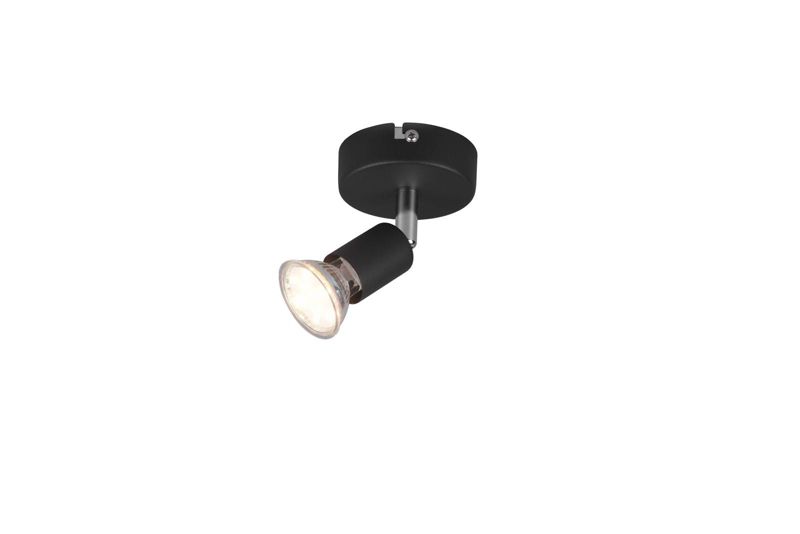 Lampa wisząca RL Paris czarna wym: 11 x 8 x 8 cm 1xGU10 x 1 szt.