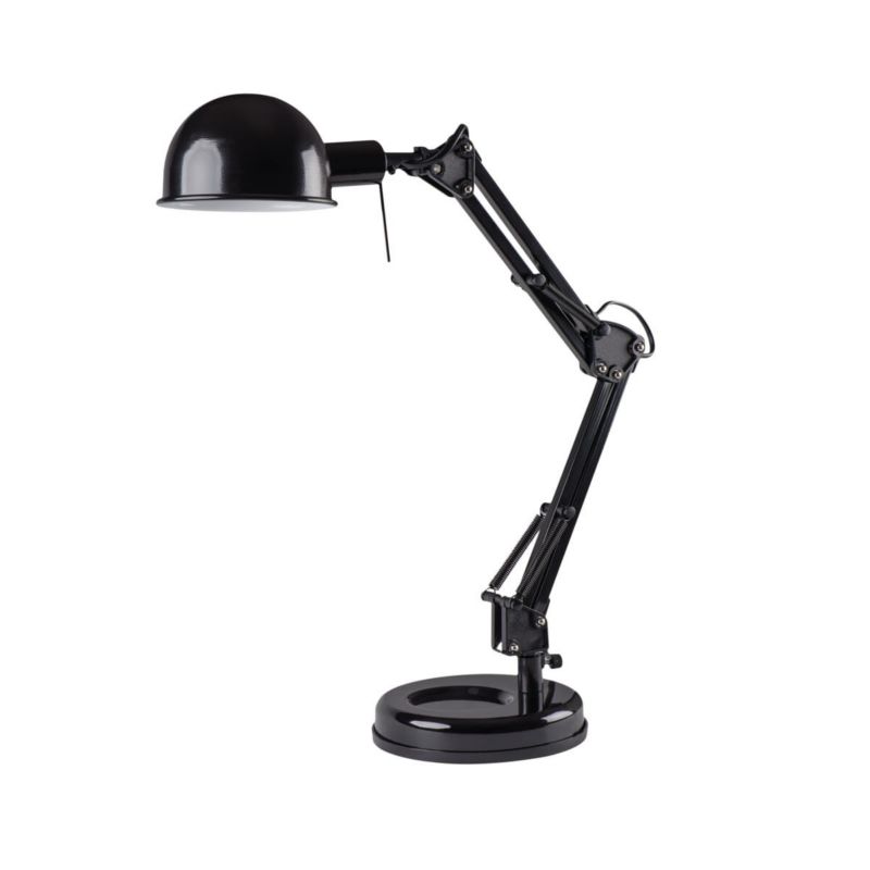 Lampka biurkowa Kanlux Pixa czarna 1 x E14 x 40W IP20 wym: 53 x 16 x 16 cm metal - 1 szt.