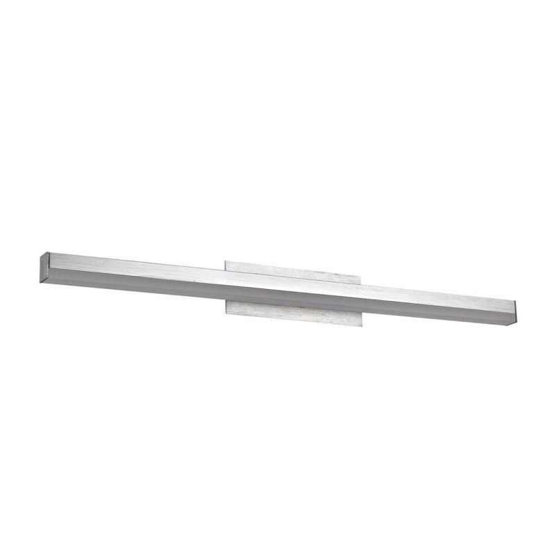 Kinkiet ścienny Italux Daniel srebrny szkło kryształowe LED 12W 3000K 960lm IP20 wym: 5,5 x 55 x 7,5 cm - 1 szt.