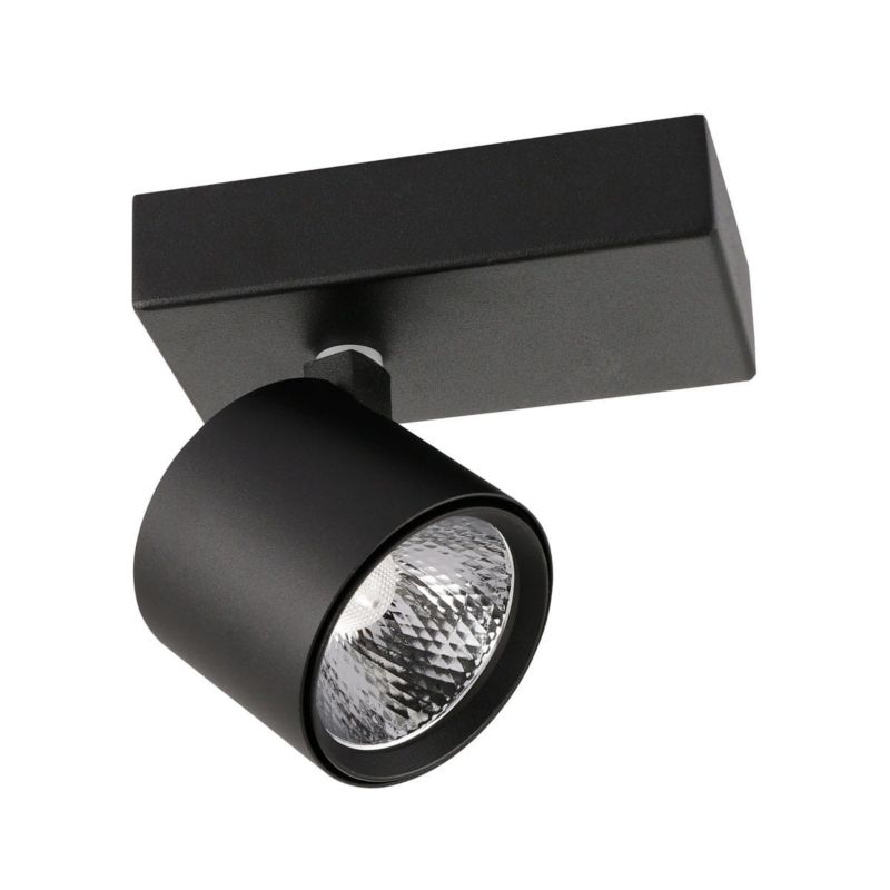 Kinkiet ścienny Italux Boniva czarny styl nowoczesny LED 5W 3000K 300lm IP20 wym: 6,5 x 11,5 cm - 1 szt.