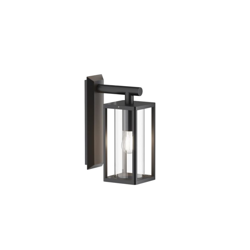Kinkiet ścienny zewnętrzny Maytoni Cell grafitowy 1 x E27 x 15W IP65 wym: 30,5 x 11,5 x 20 cm - 1 szt.