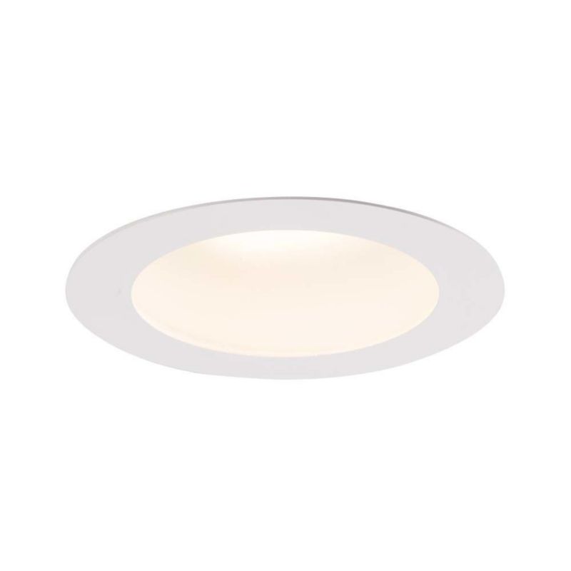 Oprawa sufitowa wpuszczana Shilo Tottori łazienkowa biała LED 10W 3000K 1150lm IP44 wym: 3,8 x 12,5 x 12,5 cm okrągła - 1 szt.