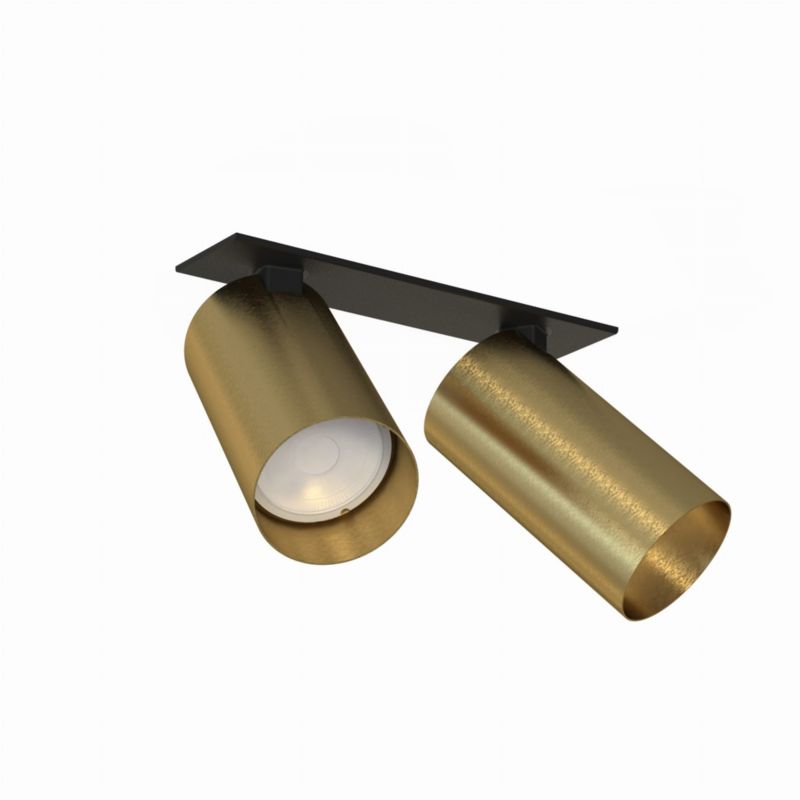 Oprawa wpuszczana Nowodvorski Lighting Mono Surface mosiądz ruchoma 2 x GU10 x 10W IP20 wym: 11 x 20 x 31 cm Listwa - 1 szt.