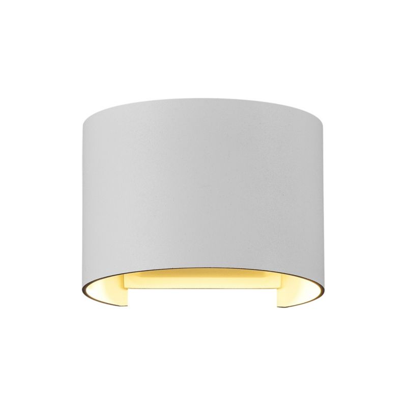 Kinkiet ścienny zewnętrzny Maytoni Fulton biały LED 6W 3000K 400lm IP54 wym: 10 x 13,5 x 11,5 cm metal - 1 szt.