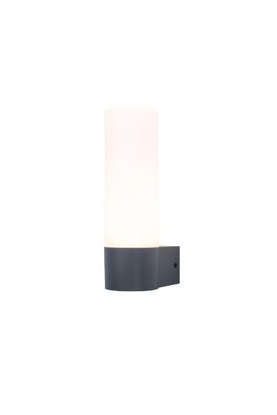 Kinkiet ścienny zewnętrzny Lutec Dropa antracytowo-biały LED 9.5W 2600K-6000K 500lm IP44 wym: 11,2 x 26 x 8,2 cm - 1 szt.