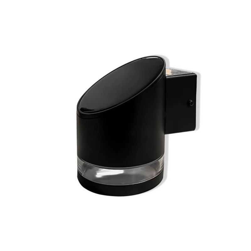 Kinkiet solarny z czujnikiem V-TAC 1138 czarny LED 1W 3000K 70lm IP54 wym: 11,2 x 9 x 12,1 cm aluminium - 1 szt.