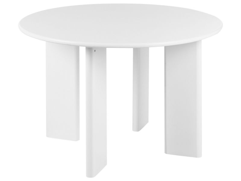 Stół do jadalni Cosmo 120 cm 120 cm MDF Biały 1 szt.